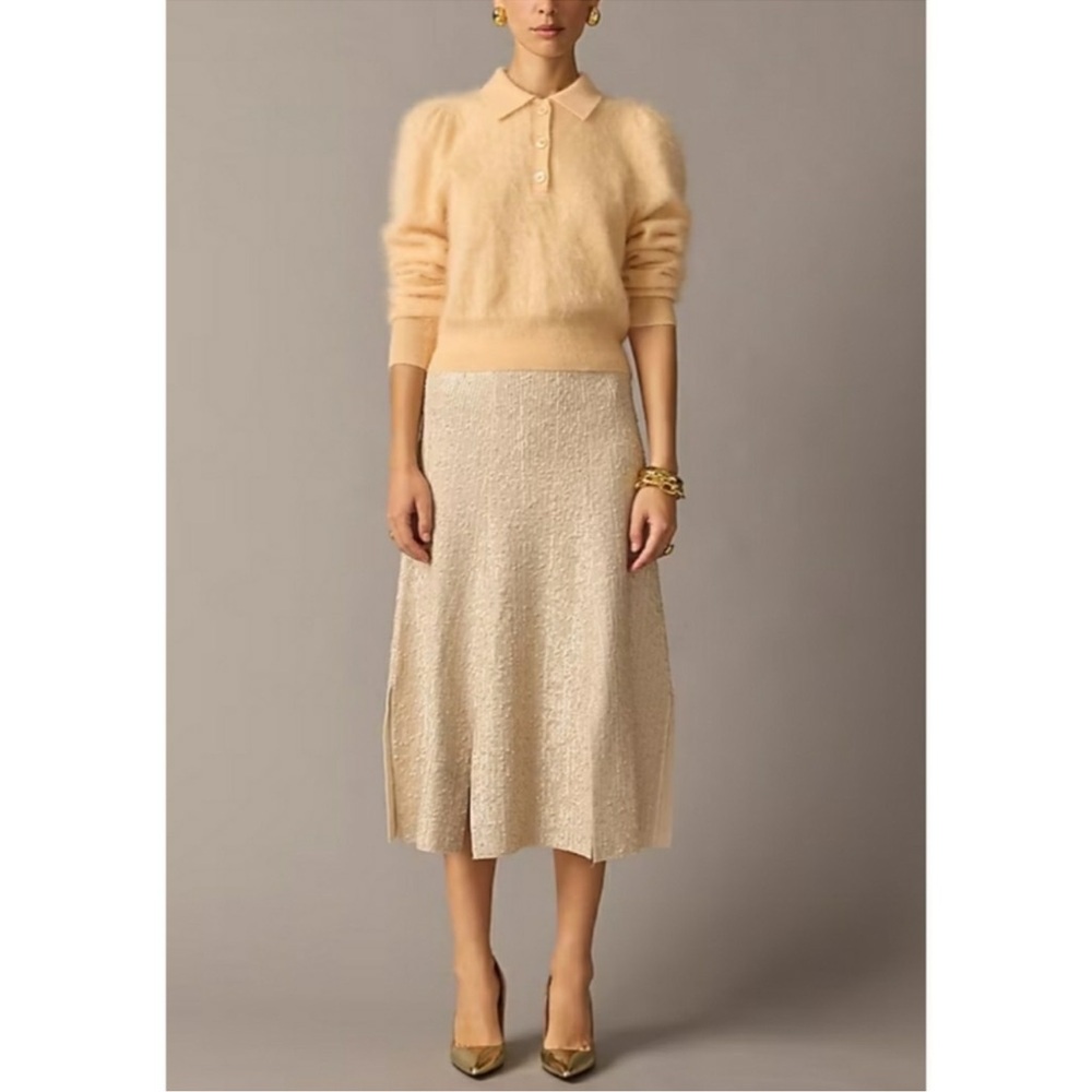 J.Crew Collection sequin sweater slip skirt NWT XS - Picture 1 of 7
